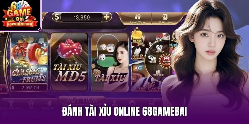 Đánh tài xỉu online 68gamebai